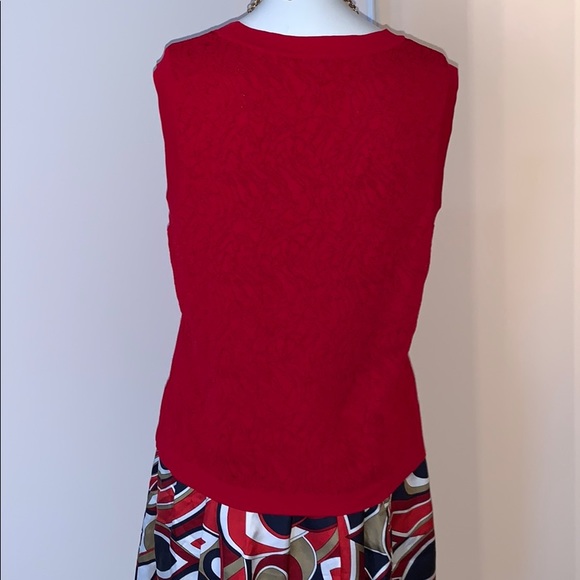 Jones New York knit sleeveless Top - Picture 4 of 6
